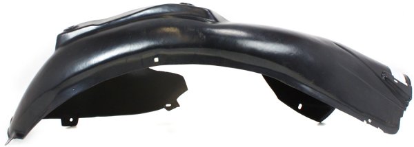 Front Fender Liner for Audi A3 2006-2013, Left (Driver) Side, Rear Section, Replacement
