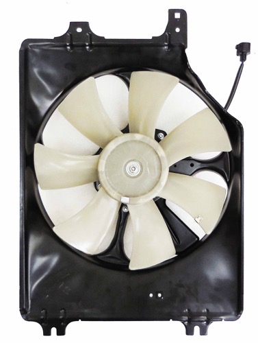 Condenser Fan for 2005 - 2012 Acura RL, A/C Condenser Motor/Blade/Shroud Assembly, OEM Replacement: 38615RJAJ02-PFM