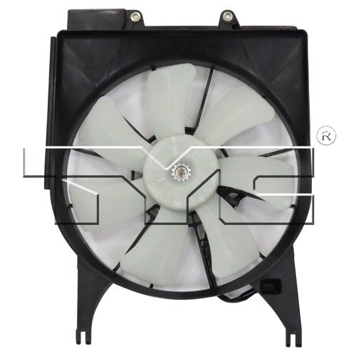 A/C Condenser Fan for 2007 - 2013 Acura RDX, Replacement Motor/Blade/Shroud Assembly, OEM Part Number: 38615RWCA01-PFM