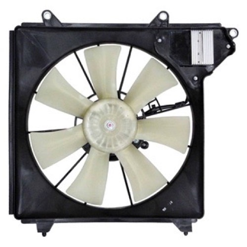 A/C Condenser Fan for 2014 - 2016 Acura RLX, Motor/Blade/Shroud/Control Unit Assembly Replacement,  38615R9PA01-PFM