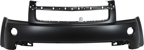 Front Bumper Cover for Chevrolet Equinox 2007-2009, Upper Section, Primed (Ready to Paint), Excluding Sport Model, Replacement