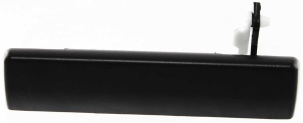 Front Exterior Door Handle for Chevrolet Camaro 1993-2002, Left (Driver), Black, Smooth, Without Keyhole, Replacement
