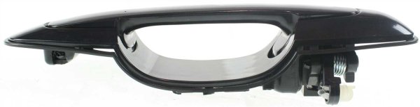 Front Exterior Door Handle for Suzuki Grand Vitara 1999-2005, XL-7 2002-2006, Right (Passenger), Textured Black, =Rear, Replacement