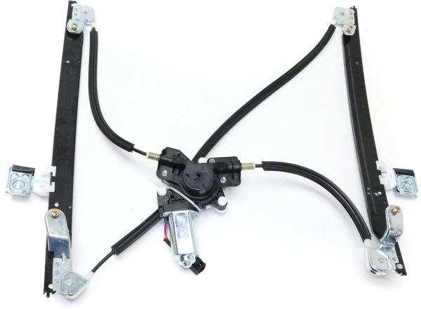 Power Front Window Regulator with Motor for Dodge Caravan 2004-2007, Left (Driver), Replacement