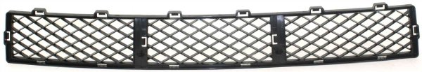 Front Bumper Grille for Ford Focus 2008-2011, Textured Black, Replacement