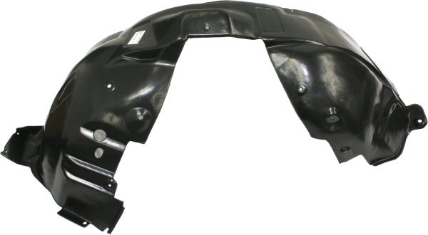 Front Fender Liner for Ford Edge 2007-2010, Lincoln MKX 2007-2010, Right (Passenger) Side, Plastic, Injection Form, Replacement
