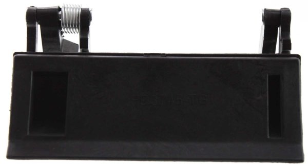 Rear Door Handle for Ford Windstar (1995-1998) / Explorer (1998-2001), Outside Back Door, Black, Without Keyhole, Plastic, Replacement
