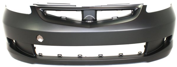 Front Bumper Cover for 2007-2008 Base/DX/LX Models, Primed (Ready to Paint), Replacement