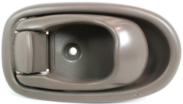 Front Interior Door Handle for Hyundai Elantra 1996-2000, Left (Driver), Beige, Can Also Fit Rear, Replacement
