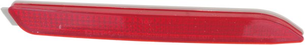 Rear Bumper Reflector Light for Lexus NX300 (2018-2021), Toyota RAV4 (2019-2023), Right (Passenger) Side, Replacement