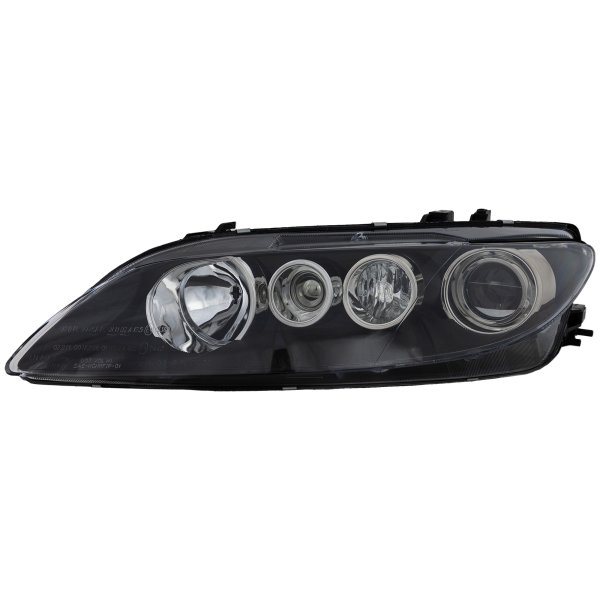 Headlight for 2006-2008 Mazda 6, Left (Driver) Side, Lens and Housing Included, Halogen, Sport Type, Replacement
