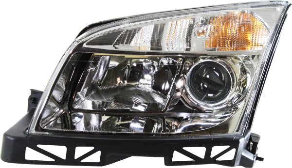 Headlight Assembly for Mercury Milan 2006-2009, Left (Driver) Side, Halogen, Replacement