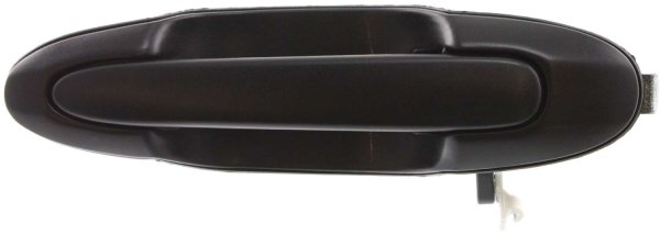 Rear Exterior Door Handle for Mazda MPV 2000-2001, Left (Driver), Textured Black, Plastic, DX Model, Replacement