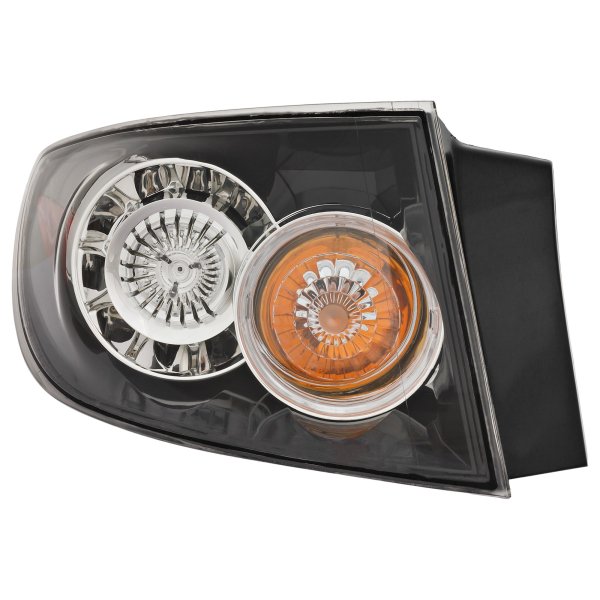 Tail Light Assembly for 2007-2009 Mazda 3 Sedan, LED Type, Left (Driver) Side, Replacement