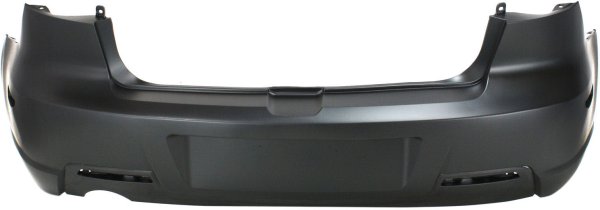 Rear Bumper Cover for 2007-2009 Mazda 3, Primed (Ready to Paint), Sedan, Replacement