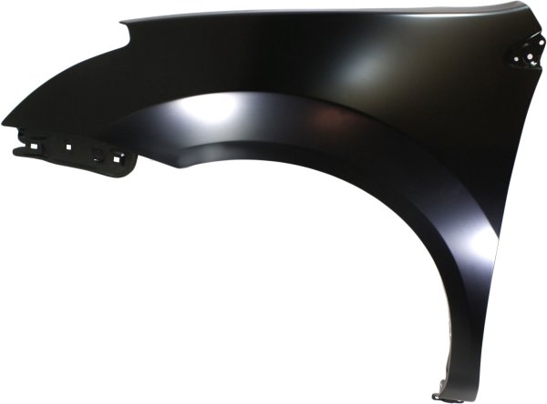 Front Fender for Nissan Rogue 2008-2010, Left (Driver), Primed (Ready to Paint), Steel, Without Signal Light Hole, Replacement