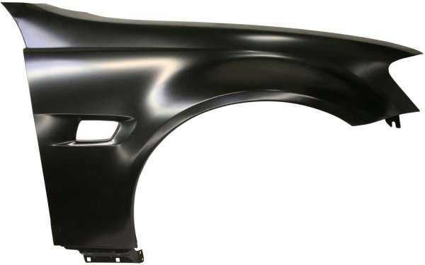 Front Fender for Pontiac G8 08-09, Right (Passenger), USA Built Vehicle, Primed (Ready to Paint), Steel, with Signal Light Hole, Replacement