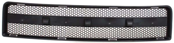 Front Bumper Grille for Saturn VUE 2002-2005, Textured Black, Without Red Line Model, Replacement