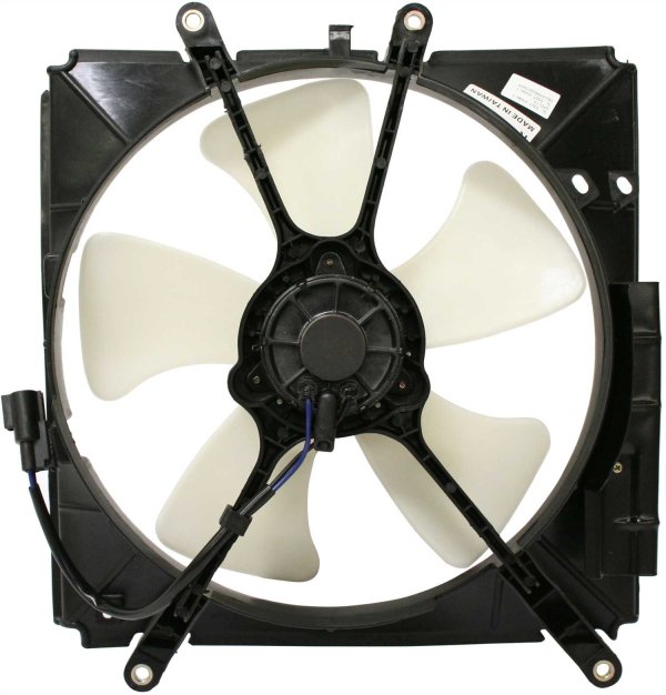 Radiator Fan Shroud Assembly for 1993-1997 Toyota Corolla Sedan/Wagon, Replacement