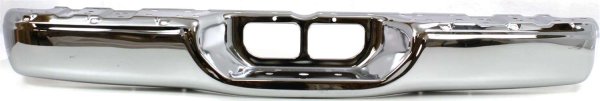 Step Bumper Face Bar for 2000-2006 Tundra, Chrome Finish, Fleetside, Without Pad and Mounting Bracket but with Pad Provision, Replacement