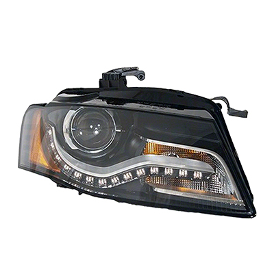 2009 - 2010 Audi A4 Headlight Assembly Composite (Right / Passenger Side)