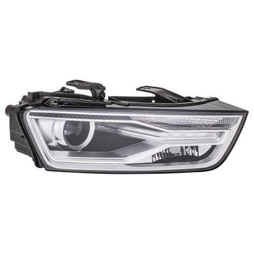Right (Passenger) Headlight Assembly for 2016 - 2018 Audi Q3, Xenon Composite, OEM Part Number: 8U0941044E, Replacement