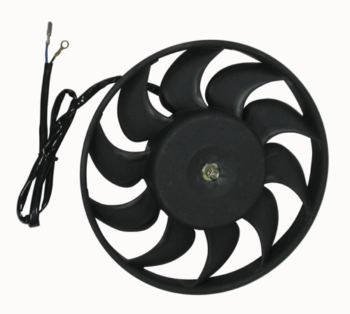 Radiator Cooling Fan Assembly for 1993 - 1998 Audi 90 Engine, 2 Used per Car with 180 Watt Motor,  4A0959455C, Replacement
