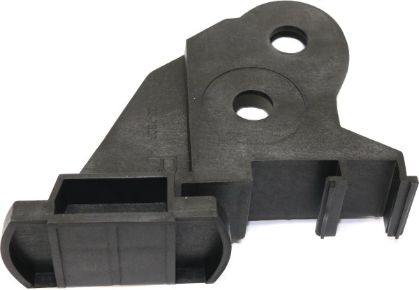 Front Bumper Bracket Support Guide for BMW 3-Series 2002-2005, Right (Passenger), With Sport Package, Sedan/Wagon, Plastic, Replacement Models: 316, 318, 320, 323, 325, 328, 330.
