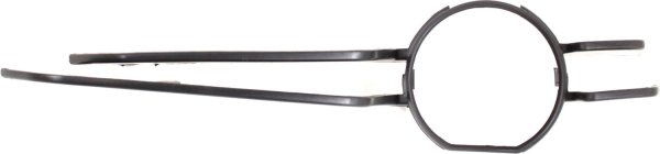Front Fog Light Molding for BMW 3-Series 2000-2003, Right (Passenger), Paint to Match, Convertible/Coupe, Up to March 2003, Replacement Models: 320i, 323i, 325i, 328i, 330i.