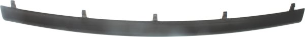 Front Bumper Molding for BMW 3-Series 2006-2011, Lower Center Finisher, Black, without M Package, without Turbo, Sedan/Wagon, Replacement