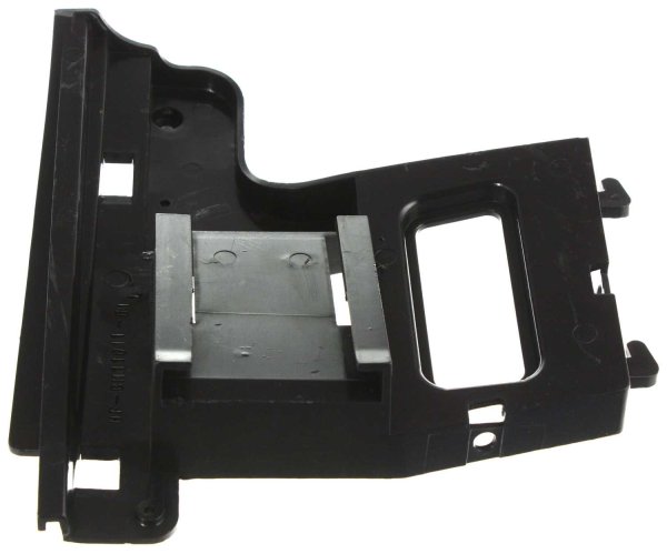 Front Bumper Retainer for BMW 7-Series (1995-2001), Left (Driver) Side, Outer Cover Insert, Black Plastic, Replacement