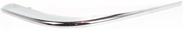 Front Bumper Molding for Buick Park Avenue 1997-2005, Left (Driver) Side, Chrome, Replacement