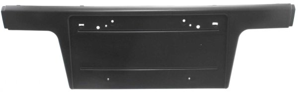 Front License Plate Bracket Holder for BMW 7-Series 1995-2001, Black, Replacement