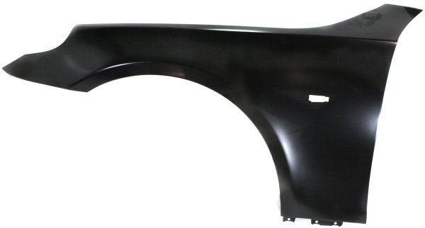 Front Fender for BMW 5-Series 2004-2010, Left (Driver), Sedan/Wagon, Aluminum, Primed (Ready to Paint), Replacement Models: 525i, 528i, 530i, 535i, 545i, 550i.