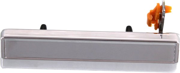 Exterior Front Door Handle in Chrome, Metal (Zinc) for Chevrolet Chevette (1976-1982), S10 Blazer (1983-1994), Left (Driver) Side, Replacement