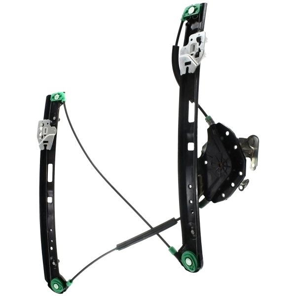 Power Front Window Regulator for BMW 3-Series 2000-2005, Left (Driver), without Motor, Sedan/Wagon, Replacement