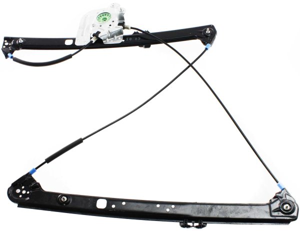 Front Window Regulator for BMW X5 2000-2006, Right (Passenger), Power, Without Motor, Replacement