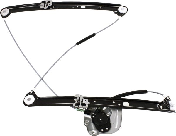 Front Window Regulator for BMW X5 2000-2006, Power, Left (Driver), Without Motor, Replacement