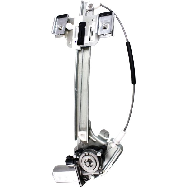 Power Rear Window Regulator with Motor for Buick LeSabre 2000-2005, Left (Driver) Side, Replacement