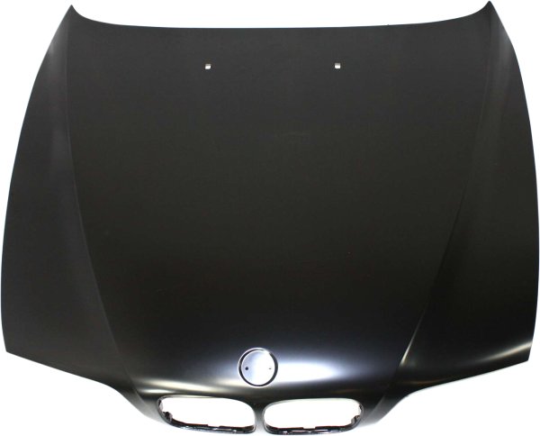 Steel Hood Panel for BMW 5-Series 1997-2003, Replacement Models: 520i, 523i, 528i, 530i, 535i, 540i, M5