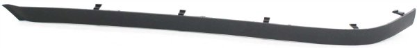 Rear Bumper Molding for BMW 5-Series 1997-2000, Left (Driver) Side, Outer, Textured, Plastic, Sedan, Replacement Models: 525i, 528i, 530i, 540i.
