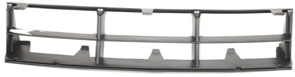 Front Bumper Grille for BMW 5-Series (97-03), Center Placement, Open Grid Design, Replacement Models: 520i, 523i, 525i, 528i, 530i, 535i, 540i, 545i, 550i