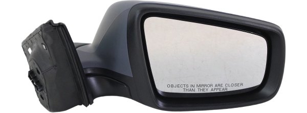 Mirror for Buick LaCrosse/Allure 2010-2012, Right (Passenger), Power Adjustable, Non-Folding, Heated, Paintable, with Memory, Puddle and Signal Light, CXS/Premium Models, Replacement