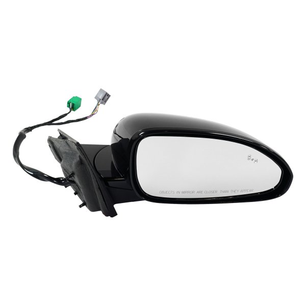 Power Folding Heated Mirror for Buick Enclave 2013-2017, Right (Passenger), Paintable with Blind Spot Detection, Memory and Signal Light, Replacement