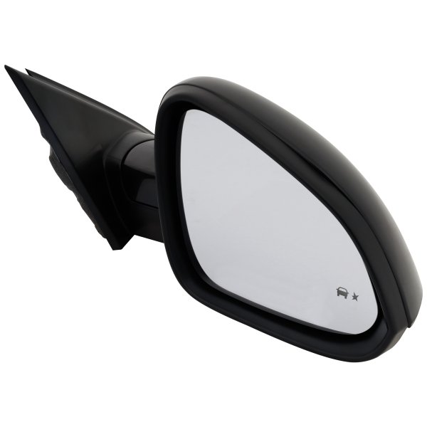 Power Mirror for Buick Regal 2014-2017, Right (Passenger), Manual Folding, Heated, Paintable, with In-housing Signal Light, Memory, Blind Spot Detection in Glass, without Puddle Light, Auto-Dimming, Replacement
