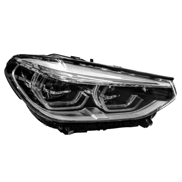 2019 - 2021 BMW X4 Headlight Assembly Composite (Right / Passenger Side)