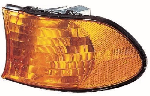 Left (Driver) Park Light Lens/Housing for 1999 - 2001 BMW 740i, Park/Signal Combination,  63138379107, Replacement