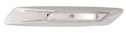Right (Passenger) Side Repeater Light for 2011 - 2016 BMW 528i F10 Body Code Sedan, Without Park Assist System,  63137154168, Replacement