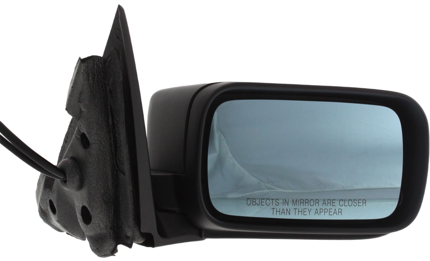 Power Folding Heated Mirror for BMW 3-Series 1999-2006, Right (Passenger), Paintable, without Memory, Sedan/Wagon, Replacement Models: 320i, 323i, 325i, 328i, 330i.