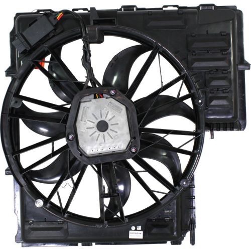Radiator Fan Shroud Assembly for 2004 - 2006 BMW X5 Engine;  17427521767, Replacement Cooling Fan Shroud